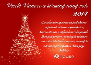 Veselé Vianoce a šťastný nový rok 2014